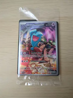 Pokemon Rocket's Wobbuffet SVP203 Promo Card Sealed TCG - Image 2