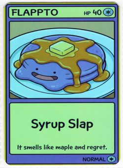 Pokemon Fanart - DITTO - SILVER HOLO FOIL Card by SPACED_OUT - Image 1
