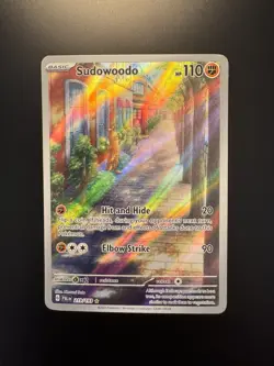 Pokemon TCG - Sudowoodo 219/193 Paldea Evolved Illustration Rare 2023 - NM - Image 1