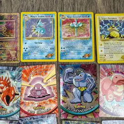 Vintage Lot Pokemon English Japanese German Ancient Mew 1st Holos Topps Erica - Image 3