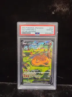 2022 Pokemon JPN SWSH Charizard V FA VSTAR Universe #211 PSA 10 - Image 1