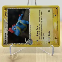 2006 DELTA SPECIES Croconaw 27/101 - Pokemon TCG Dragon Frontiers Yuka Morii DMG - Image 1