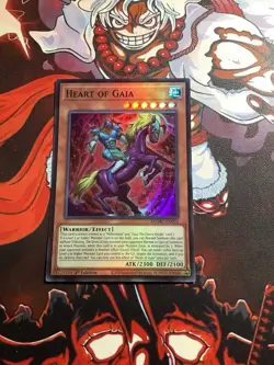 HEART OF GAIA - MZMU-EN033 - YUGIOH - Super Rare - 1st Ed. - NM/M - Image 1