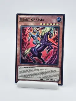 Yu-Gi-Oh! Heart Of Gaia MZMU-EN033 Super Rare 1st Ed. - Image 1