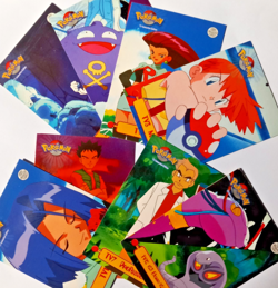 Pokemon Topps TV Animation Edition 1999 Trading Cards x8 Bundle vintage Pokemon - Image 2