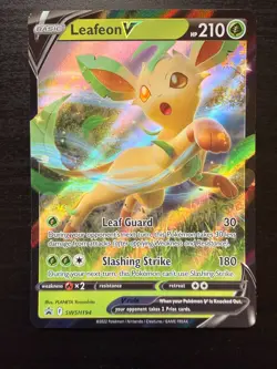 Leafeon V - SWSH194 - SWSH: Sword & Shield Promo Cards (SWSD) Holo Pokemon (NM) - Image 1