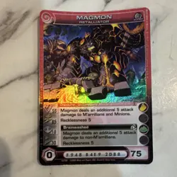 Chaotic Magmon Retaliator 13/100 Super Rare Foil Creature Card 2009 TCG - Image 1