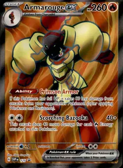 Armarouge ex Holofoil Promo SV: Scarlet & Violet Promo Cards 125 NM M003 - Image 1