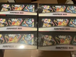 Case Lot of SIX (6) Sealed Pokemon Prismatic Evolution Surprise Boxes! In Hand! - Image 4