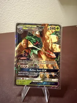 Pokemon Decidueye GX 12/149 Sun and Moon Full Art Holo Foil Ultra Rare 2017 - Image 1
