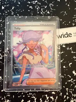 TULIP 244/182 ULTRA RARE PARADOX RIFT POKEMON HOLO NM/M - Image 1