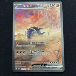 Great Tusk ex 246/198 - Scarlet & Violet Base SIR - Pokemon TCG - Image 1