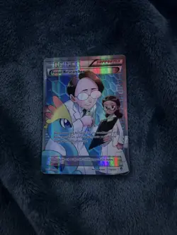 Pokemon TCG Fossil Researcher Furious Fists 110/111 Holo Full Art Ultra Rare - Image 1