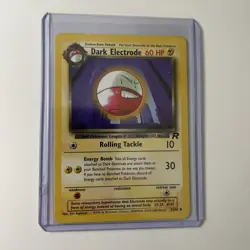 Dark Electrode 34/82 Uncommon Pokemon Team Rocket Unlimited LP-NM - Image 1