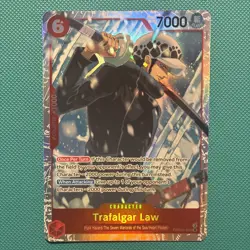 One Piece Card Game Trafalgar Law PRB02-002 Premium Booster Vol. 2 Foil SR - Image 1