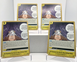 He Possesses the World's Most Brilliant Mind Playset - OP07-114 - One Piece TCG - Image 1