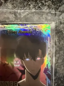 Union Arena Solo Leveling Sung Jinwoo Winner Foil Alt Art UEPR/SLG-1-019 Sealed - Image 2