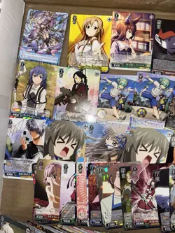 Weiss Schwarz Mixed japanese LARGE Bulk Card Lot with lots of holo foils - Image 2