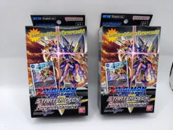 2 X Digimon Card Game TCG RagnaLoardmon Starter Deck (ST-13) - New And Sealed - Image 2