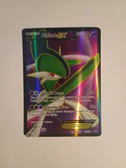 Pokemon TCG Gallade EX Full Art Ultra Rare Card Roaring Skies 99/108 - Image 1