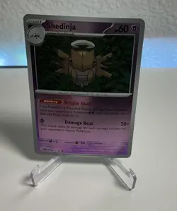 Shedinja 061/132 Mega Evolution Reverse Holo NM Pokemon Card - Image 1
