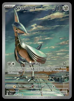 Pokemon Cards Skarmory 209/191 Surging Sparks Illustration Rare NM *2 - Image 1
