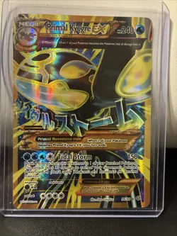Primal Kyogre EX Shiny Full Art Holo Ultra Rare Card 96/98 XY-Ancient Origins - Image 1