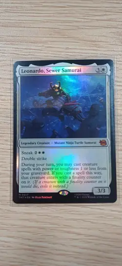 Leonardo, Sewer Samurai | Foil | MTG | TMT | Near Mint | English EN - Image 1
