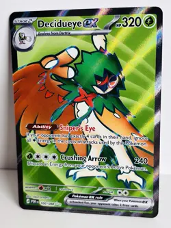 Decidueye Ex - 100/088 - Ultra Rare - Perfect Order - Pokemon Card - - Image 1