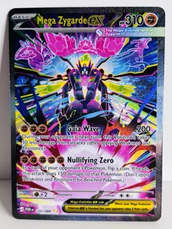 Mega Zygarde Ex 120/088 (Special Illustration Rare) Pokemon TCG NM Perfect Order - Image 1