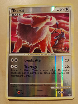 Tauros Reverse - HS02:Dechainement - 41/95 - Carte Pokemon Francaise - Image 1