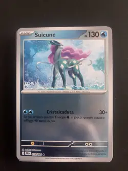 Carta Pokemon 026/094 Suicune Reverse Holo Fiamme Spettrali Ita Italiano - Image 1