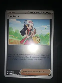 Carta Pokemon 087/094 Lucinda Reverse Holo Fiamme Spettrali Ita Italiano - Image 1