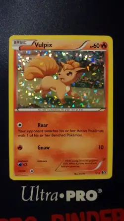 Pokemon TCG VULPIX HOLO 1/12 McDonalds EU Promo Set 2016 (MCD16) ENGLISH Card - Image 1
