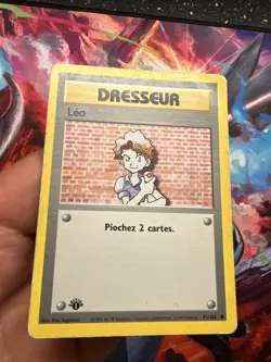 Carte Pokemon Francais Wizard Set De Base Leo 91/102 Dresseur Ed1 Edition 1 - Image 3