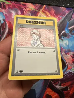 Carte Pokemon Francais Wizard Set De Base Leo 91/102 Dresseur Ed1 Edition 1 - Image 4