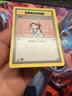 Carte Pokemon Francais Wizard Set De Base Leo 91/102 Dresseur Ed1 Edition 1 - Image 5