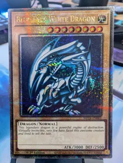 YuGiOh! Blue-Eyes White Dragon MP24-EN001 Quarter Century Rare 1st Ed - Image 1