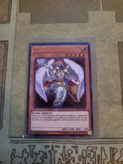 YUGIOH CELESTIA LIGHTSWORN ANGEL BLLR-EN040 ULTRA 1ST ED NM - Image 1