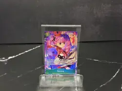 Bandai Perona OP12-034 Legacy of the Master Super Rare Alt Art Foil Character - Image 1