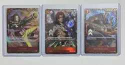 One Piece TCG REGIONAL SET Shanks + Yasopp + Beckman STP Tournament Prize - Image 1