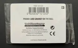 Grookey On The Ball 003/005 Futsal Pokemon Card PROMO UK Exclusive NEW SEALED - Image 2