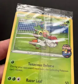 Grookey On The Ball 003/005 Futsal Pokemon Card PROMO UK Exclusive NEW SEALED - Image 3