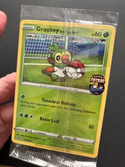 Grookey On The Ball 003/005 Futsal Pokemon Card PROMO UK Exclusive NEW SEALED - Image 5