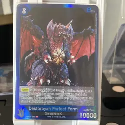 Destoroyah Perfect Form EBP01-60 SR 10000 Power Godzilla Card Game - Image 1