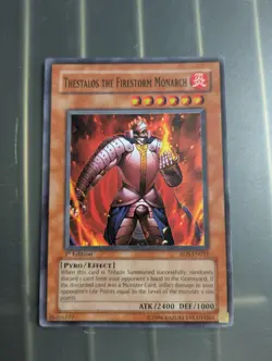 1st Edition Thestalos The Firestorm Monarch RDS-EN021 YuGiOh Super Rare - NM - Image 1