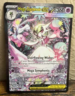 Mega Gardevoir EX 178/132 Me01: Mega Evolution Holo SIR Pokemon NM+ Card - Image 1