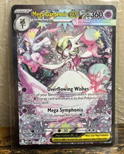 Mega Gardevoir EX 178/132 Me01: Mega Evolution Holo SIR Pokemon NM+ Card - Image 3