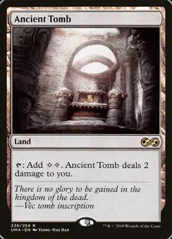 MTG - Ancient Tomb - M/NM - Ultimate Masters - Magic The Gathering - Image 1