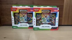 Pokemon TCG First Partner Illustration Collection Series 1 Lot of 2 - Sealed - Image 1